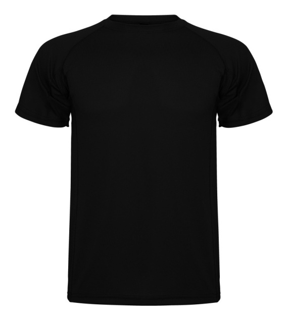 ROLY pánské sportovní tričko MONTECARLO, černá