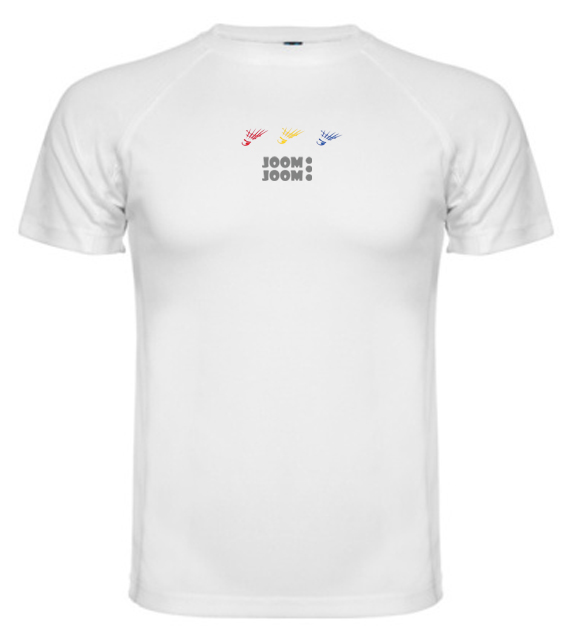 JOOM JOOM pánské badmintonové tričko VALENCIA, bílé - L
