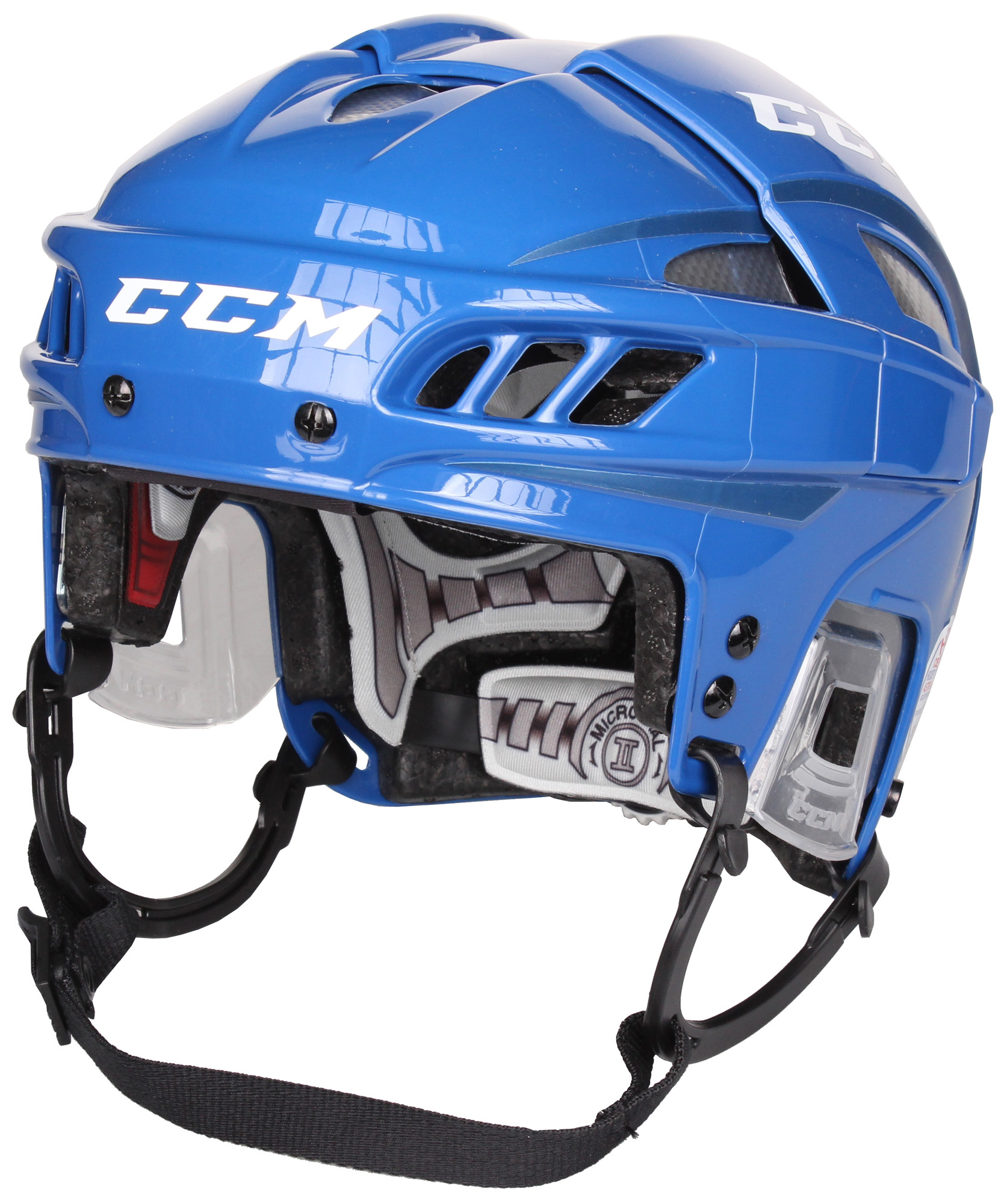 CCM FitLite hokejová helma - modrá
