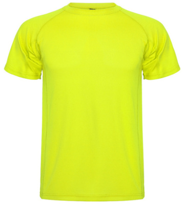 ROLY pánské sportovní tričko MONTECARLO, svítivě žluté - M