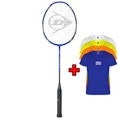 Badmintonová raketa DUNLOP NANOBLADE SAVAGE WOVEN SPECIAL PRO 2023 + bonus TRIČKO
