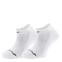 BABOLAT INVISIBLE 2 PAIRS WHITE sportovní ponožky
