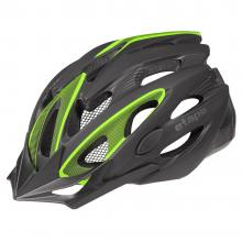 ETAPE Biker cyklistická helma - černá - zelená